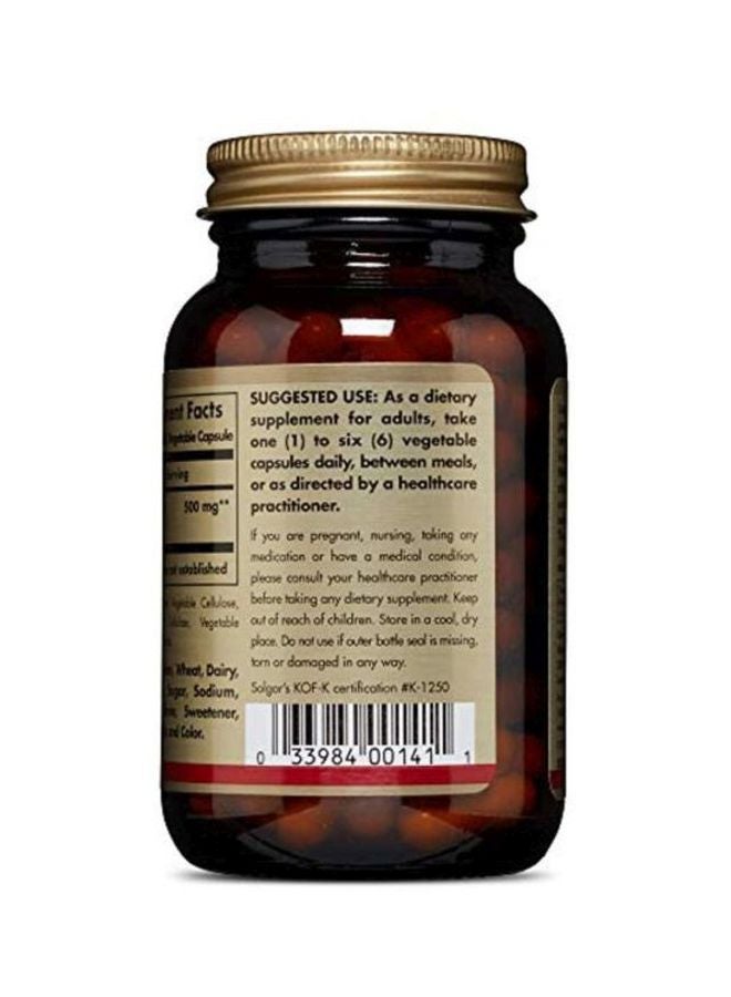 سولجر مكمل غذائي إل-أرجينين بتركيز 500 مليجرام - 100 كبسولة نباتية - Image 3