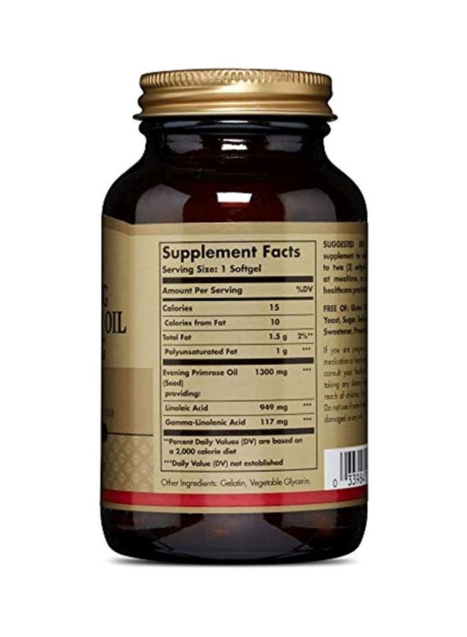 Solgar Evening Primrose Oil 1300 MG Dietary Supplement - 60 Softgels - Image 2
