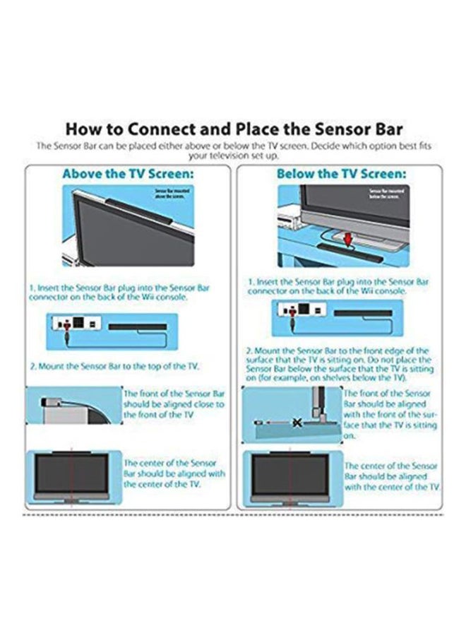 Nintendo - Wii Sensor Bar -wired - Image 1