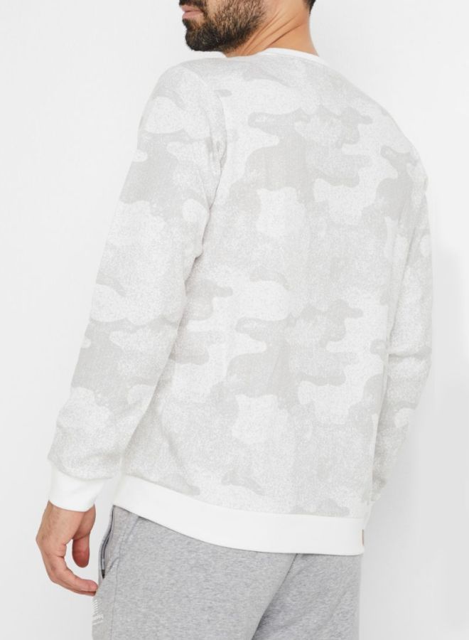 ANTA - Printed Sweatshirt White - Image 1