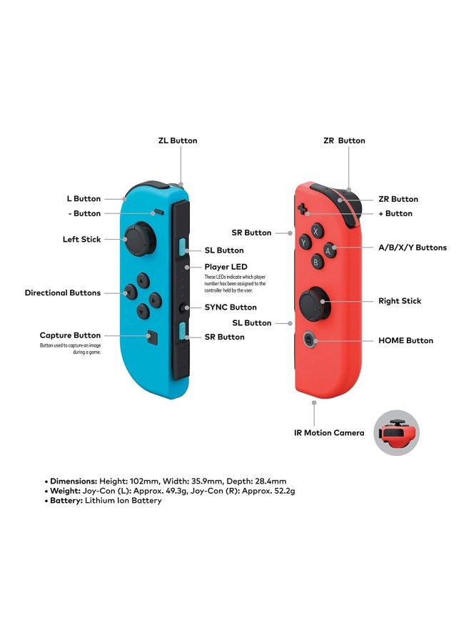 Switch 32GB Joycon Console - Red/Black/Blue - v1596038277/N21584266A_4