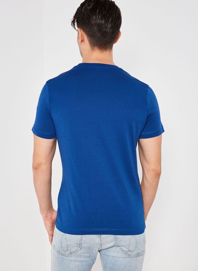 لوتو تيشيرت L73 III بطبعة علم أزرق - Image 2