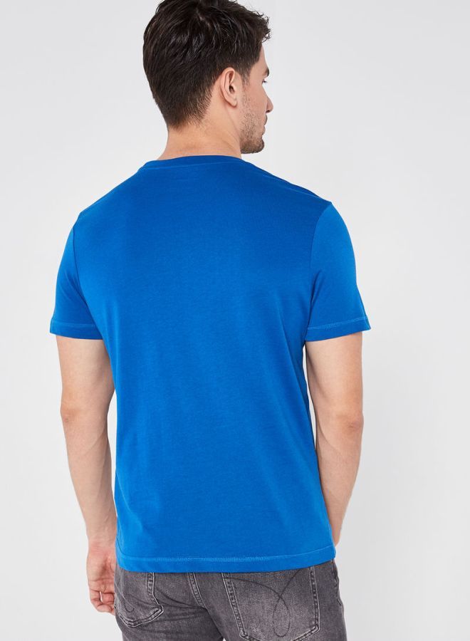 لوتو تيشيرت L73 III بطبعة علم أزرق - Image 2