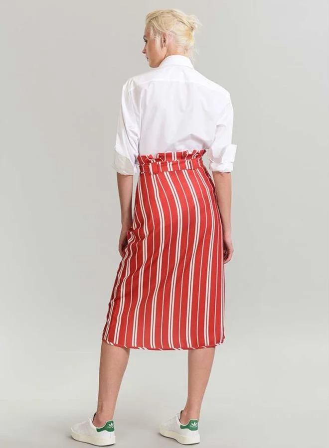 High Streets Casual Skirt Red/White