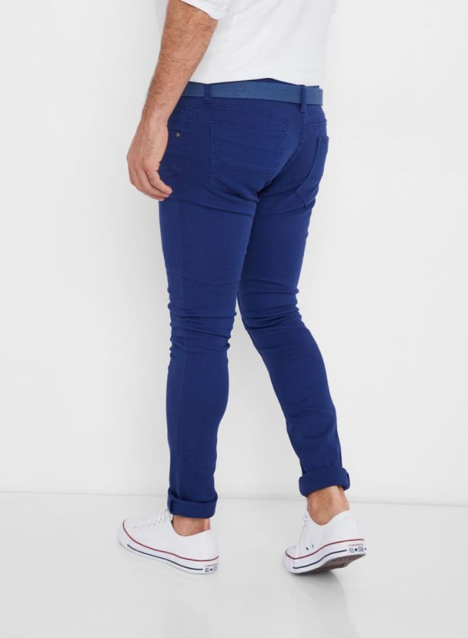 SOUL STAR Basic Skinny Jeans Blue  - Image 2