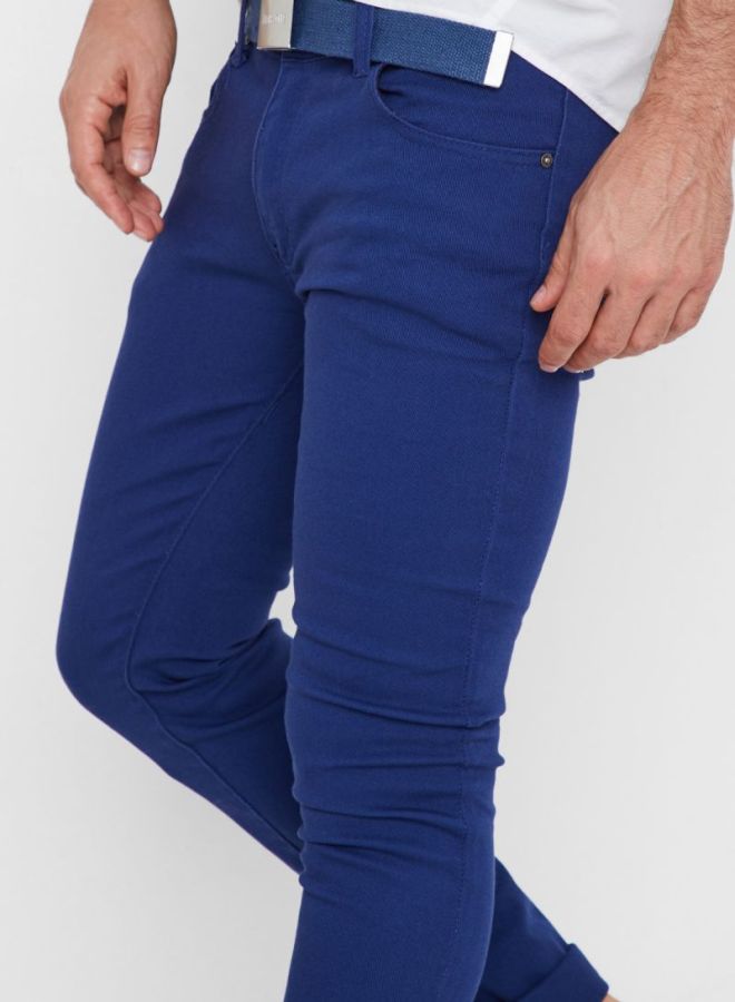 SOUL STAR Basic Skinny Jeans Blue  - Image 4