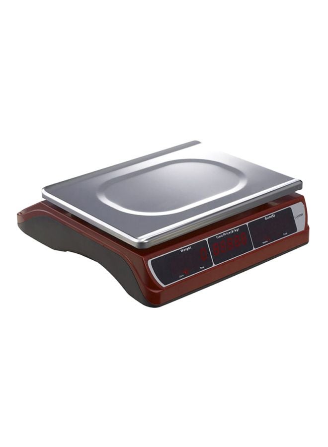 CAMRY Commercial Grocery Scale Red 13 x 4.1 x 11.8inch - Image 2