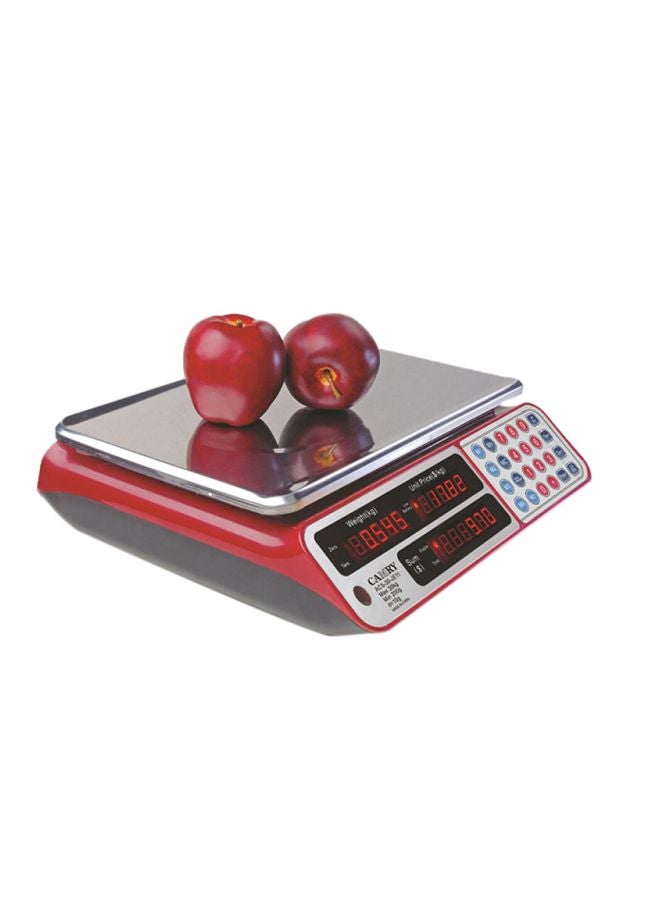CAMRY - Commercial Grocery Scale Red 35.5 x 23.5centimeter - Image 1