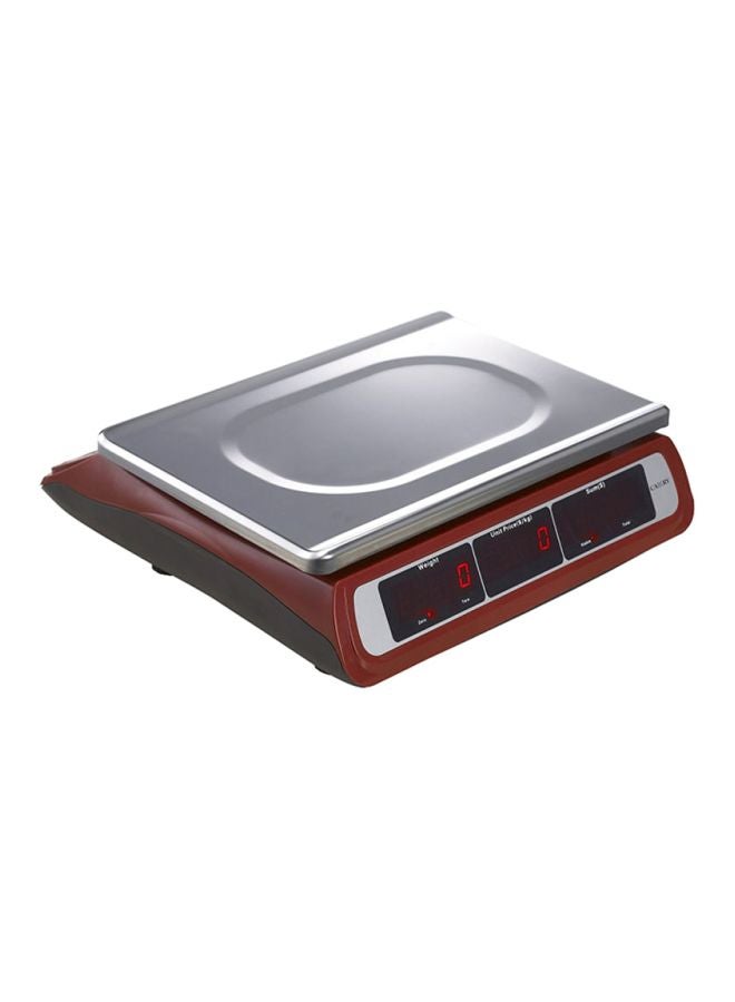 CAMRY Commercial Grocery Scale Red 13 x 4.1 x 11.8inch - Image 2