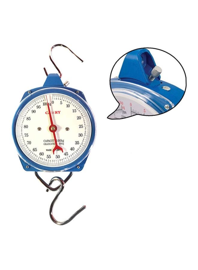 CAMRY Hanging Hook Scale 100kg Blue ‎ 0.99 x 0.99 x 0.99cm - Image 3