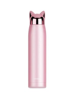 Stainless Steel Thermal Travel Mug With Fox Shape Cover Pink - v1596038564/N34604461A_2