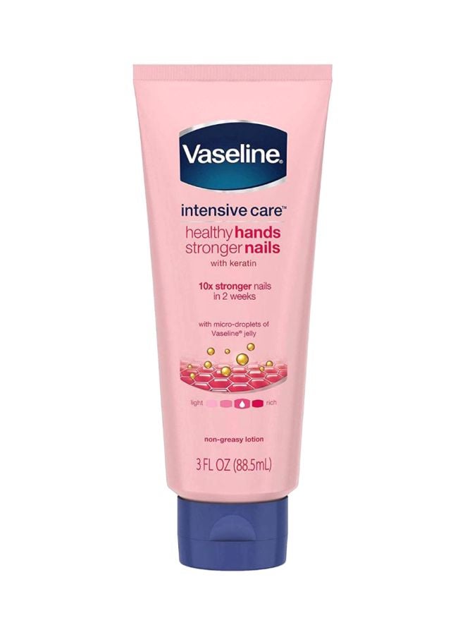 Vaseline - Pack Of 2 Intensive Care Healthy Hands Stronger Nail Lotion 177ml - Image 1