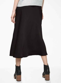 NEW LOOK Flared Midi Skirt Black  - Image 2