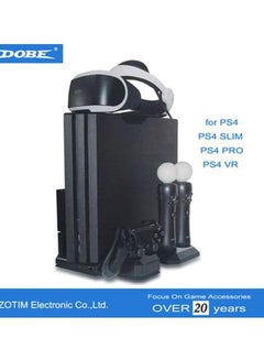 DOBE Multi-Functional Vertical Cooling Wired Charging Stand For PS4/VR /PS4 Slim/PS4 Pro  - Image 2