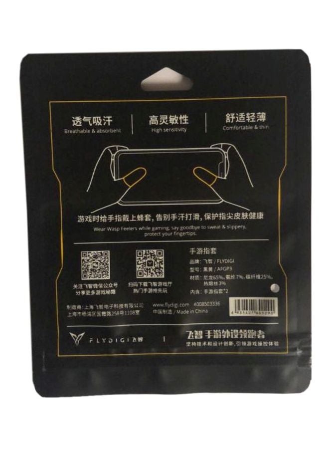 FlyDigi - 4-Piece Gaming Finger Sleeve Gloves - Image 1