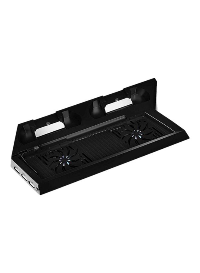 مروحة تبريد سلكية متعددة الوظائف بمنفذ USB باللون الأسود أسود - Image 2