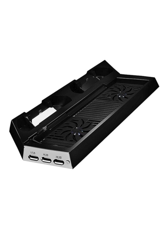 مروحة تبريد سلكية متعددة الوظائف بمنفذ USB باللون الأسود أسود - Image 3