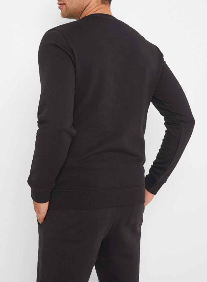 ONLY&SONS - Moustache Sweatshirt Black - Image 1