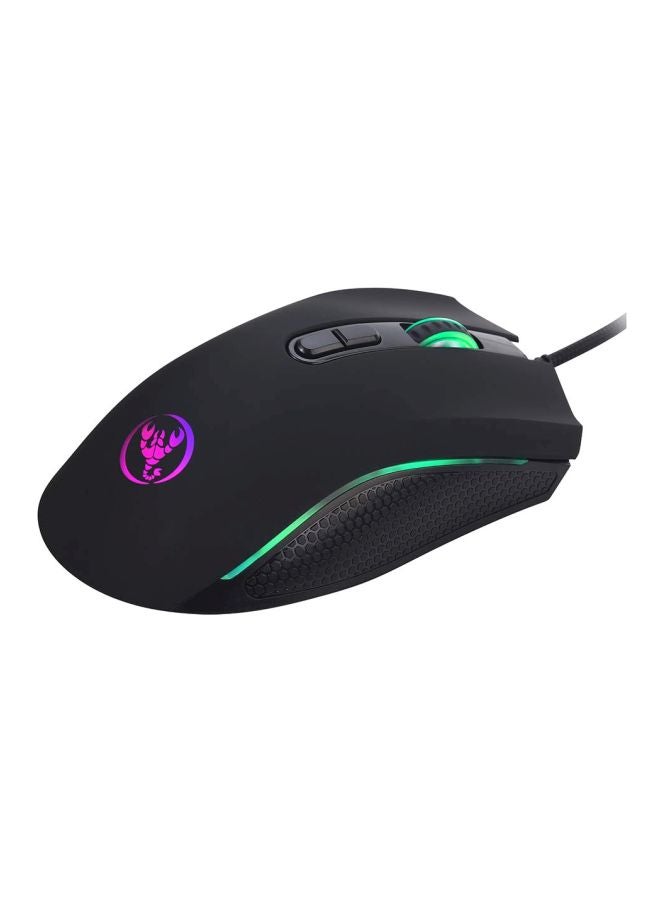 HXSJ - Wired Gaming Mouse Black - Image 1