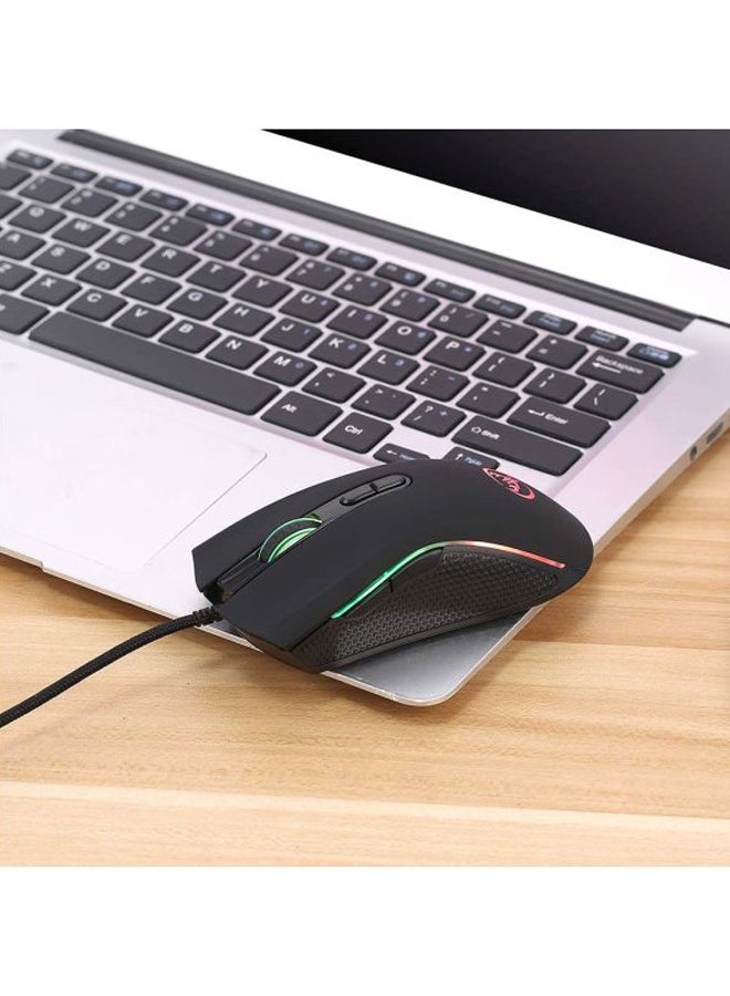 HXSJ - Wired Gaming Mouse Black - Image 1