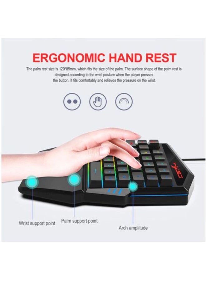Wired Gaming Keyboard With Backlit