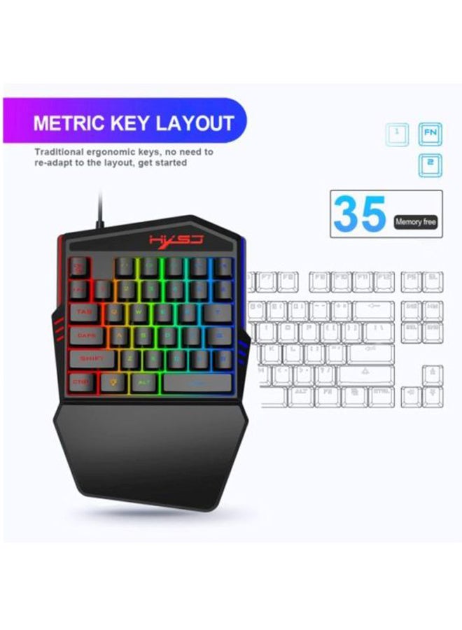 Wired Gaming Keyboard With Backlit