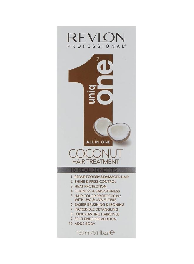 UNIQ ONE - Uniq One All In One Coconut Hair Treatment - Image 1