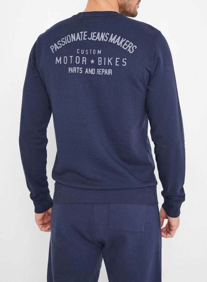 ONLY&SONS - Logo Sweatshirt Navy - Image 1