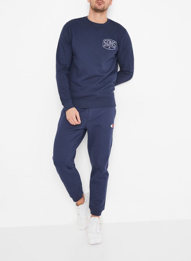 ONLY&SONS - Logo Sweatshirt Navy - Image 1