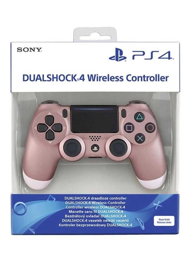 Dualshock Wireless Controller For PlayStation 4-Rose Gold