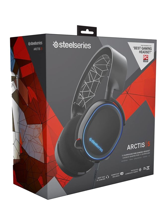 steelseries - Arctis 3 (2019 Edition) Wired Black Gaming Headset For PlayStation 5 and PS4, Xbox, Nintendo Switch, VR, Mobile Gaming, and iOS - Image 1