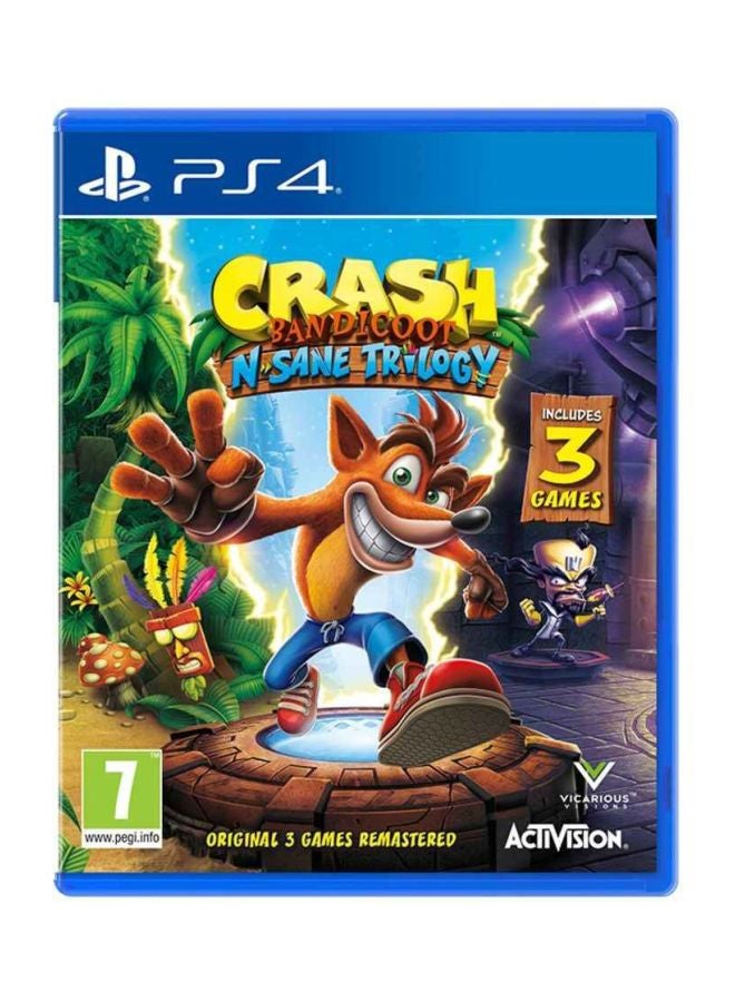 PlayStation 4 1TB Console With 2 Games (Call Of Duty Black Ops 4, Crash Bandicoot N. Sane Trilogy) + 1 Months PS Plus Membership