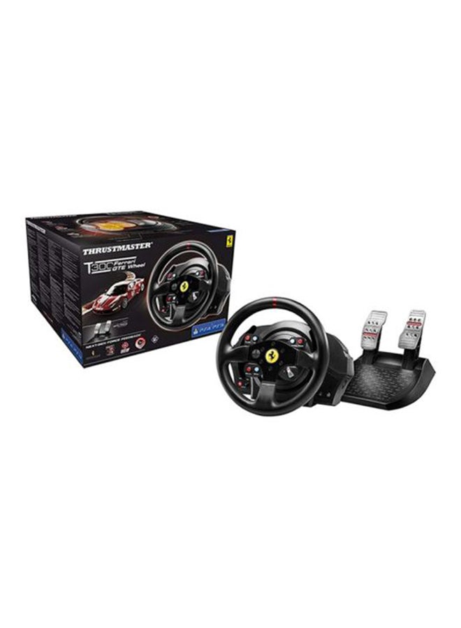 THRUSTMASTER - T300 Ferrari GTE Racing Wheel For PS4 - Image 1