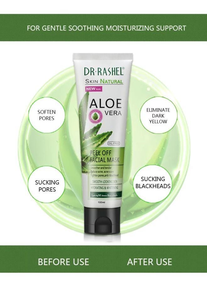 DR. RASHEL Aloe Vera Peel Off Facial Mask 100ml  - Image 4