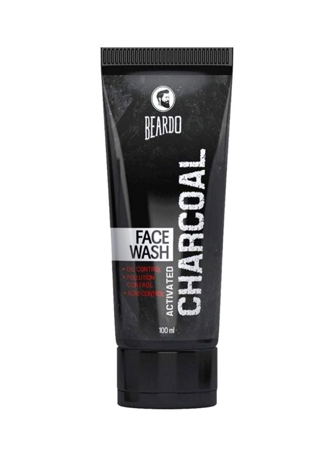 BEARDO - Activated Charcoal Face Wash 100ml - Image 1