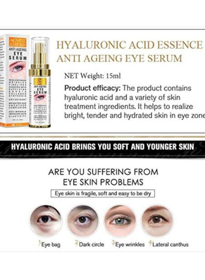 ALIVER Anti-Aging Eye Serum 15ml - Image 4