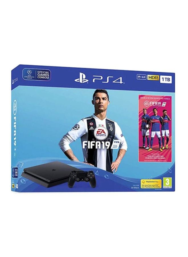 Sony - PlayStation 4 Slim 1TB Console With FIFA 19 - Image 1