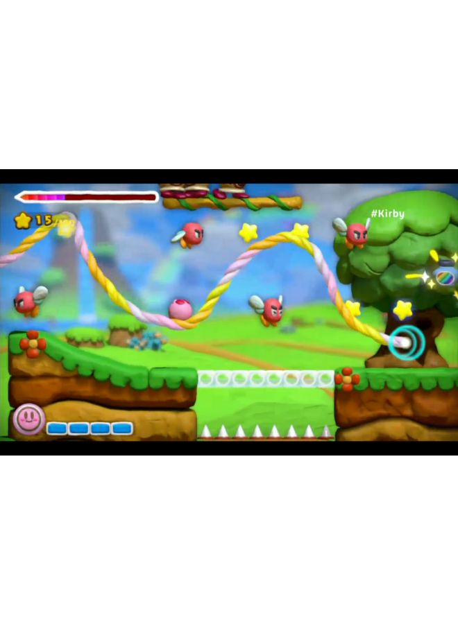 Nintendo - Kirby And The Rainbow Paintbrush (Intl Version) - Adventure - Nintendo Wii U - Image 1