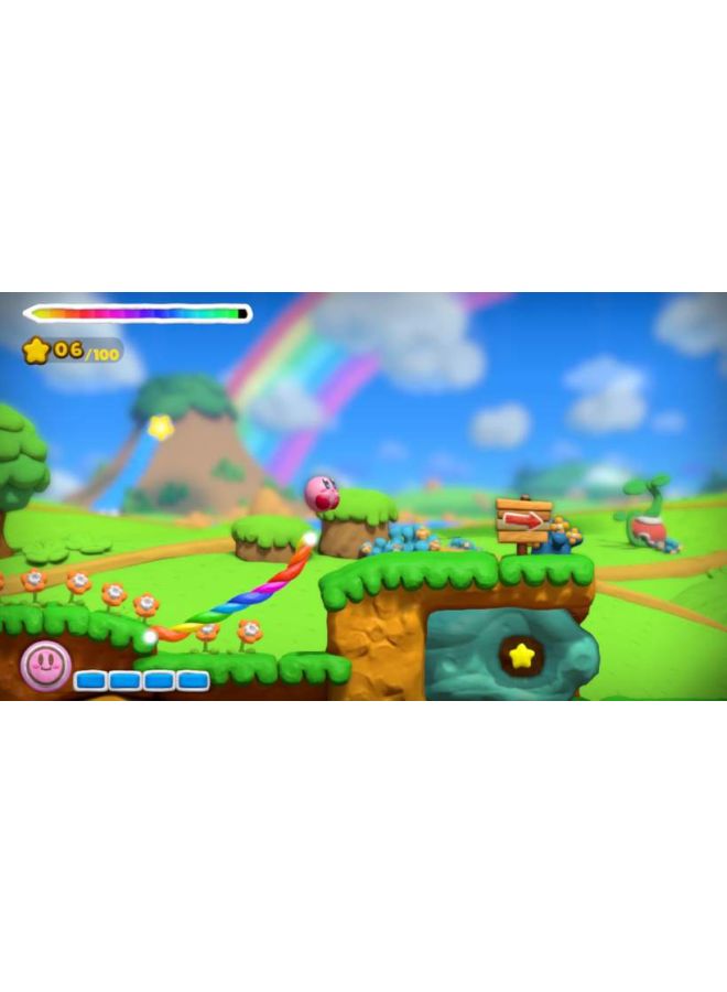 Nintendo - Kirby And The Rainbow Paintbrush (Intl Version) - Adventure - Nintendo Wii U - Image 1