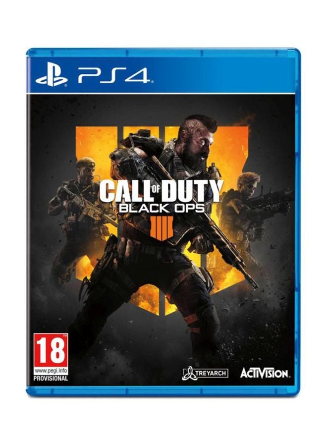 سوني - جهاز الألعاب بلايستيشن 4 سليم بسعة 1 تيرابايت مع لعبة "Call Of Duty: Black Ops 4" - Image 1