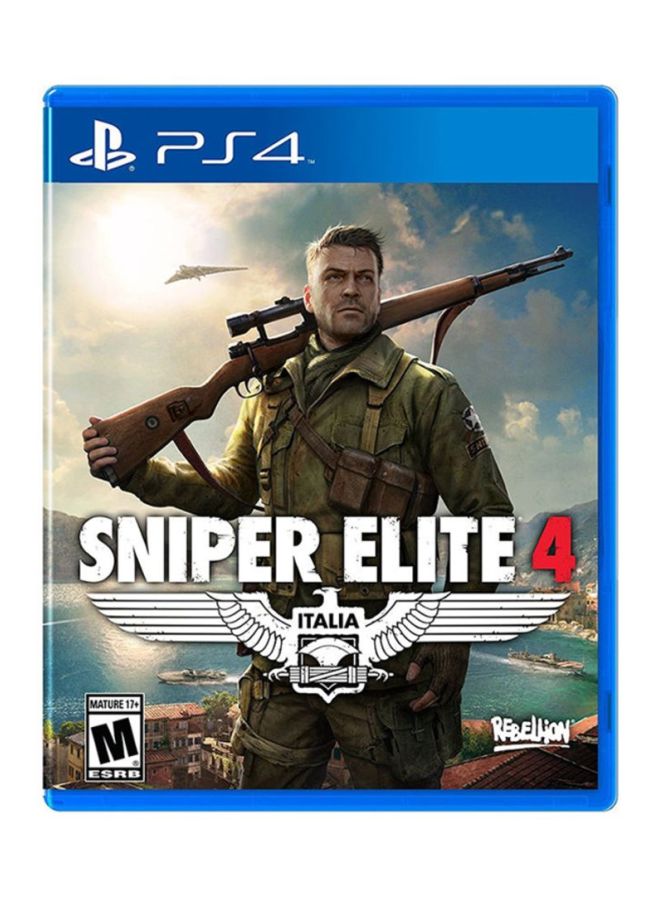 Rockstar Games - Sniper Elite 4 + Grand Theft Auto V Shooters (Intl Version) - PlayStation 4 (PS4) - Image 1