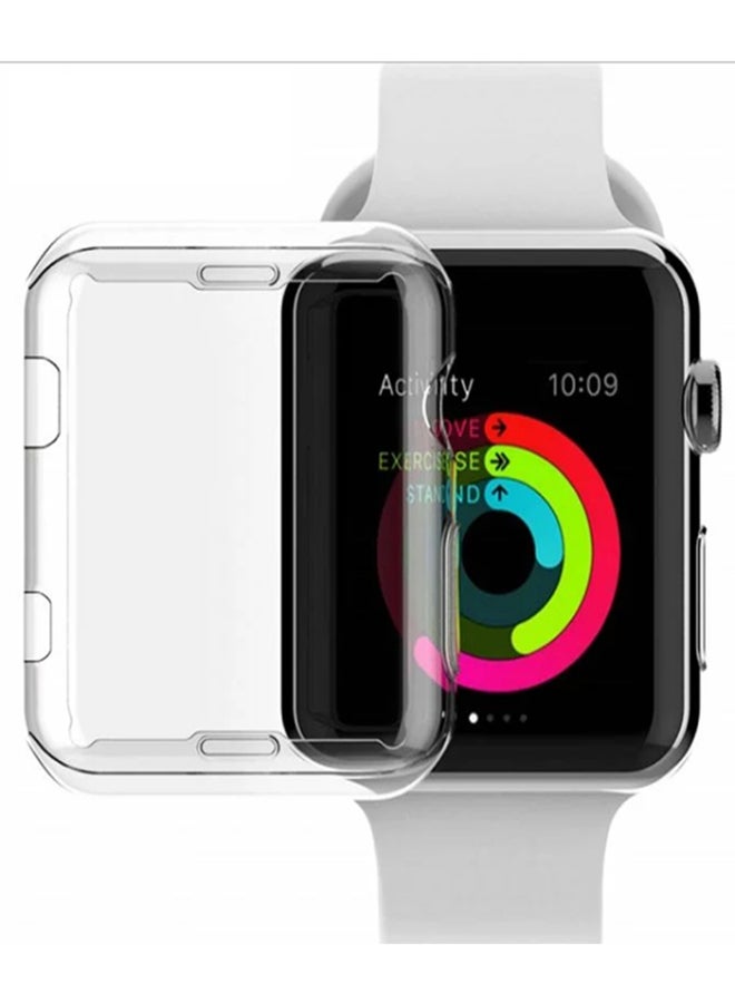 Protective Case Cover For Apple Watch 44mm Clear  - Image 2