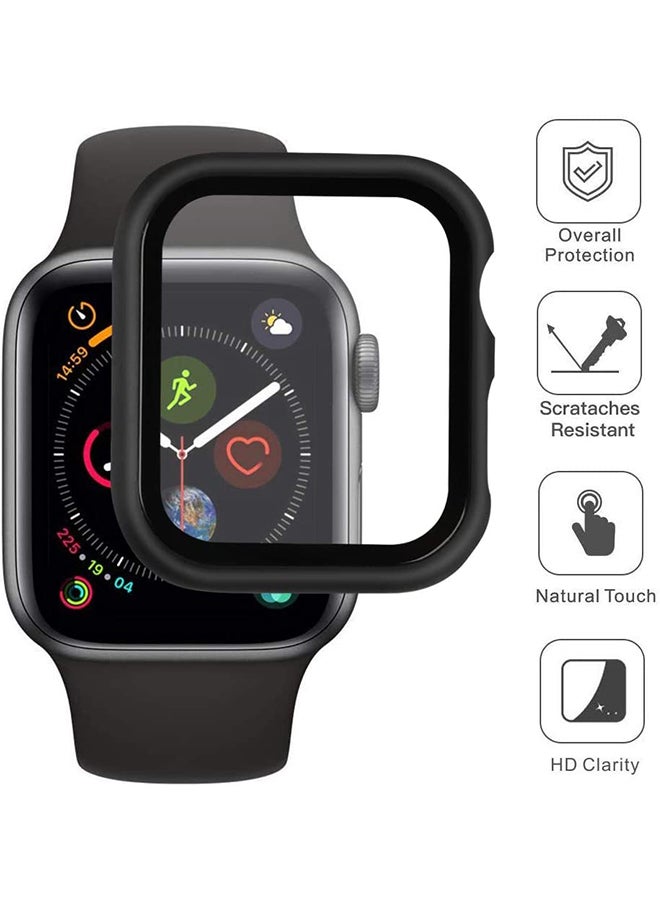 Generic - Protective Case Cover For Apple Watch 40mm Clear/Black - Image 1