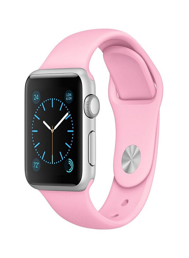 Generic - Colourful Patterns Band For Apple Watch 42/44mm Light Pink - Image 1