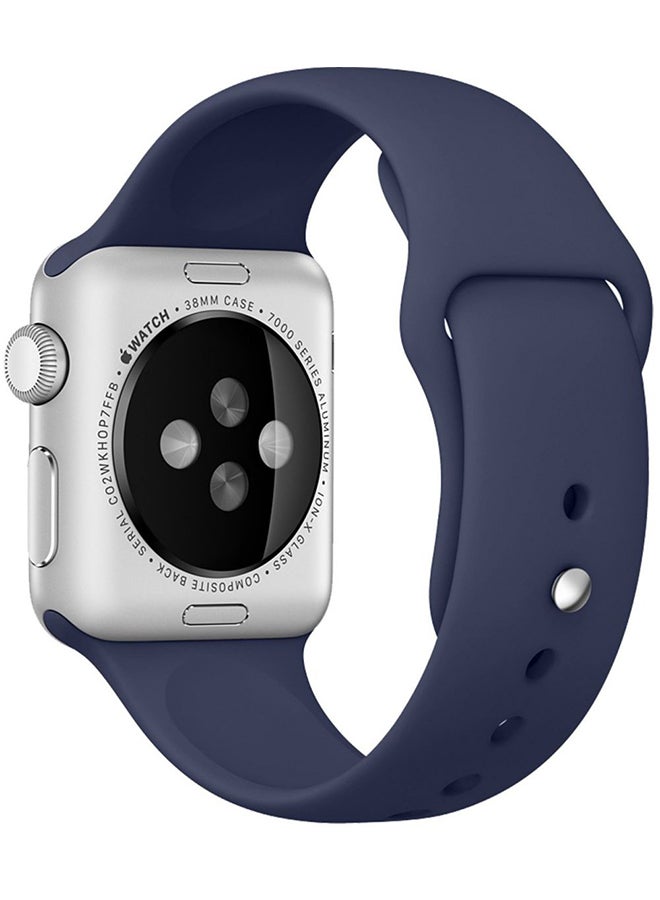 Generic - Replacement Band For Apple Watch 44mm Dark Blue - Image 1