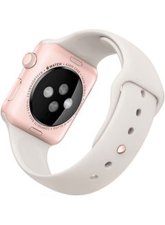 Colourful Patterns Band For Apple Watch 42/44mm Beige