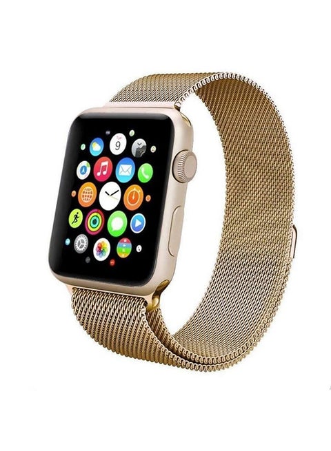 Stainless Steel Band For Apple Watch 42mm Gold