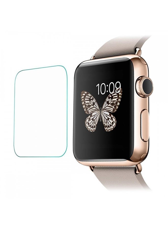 Glass Screen Protector For Apple Watch 42mm Clear  - Image 1