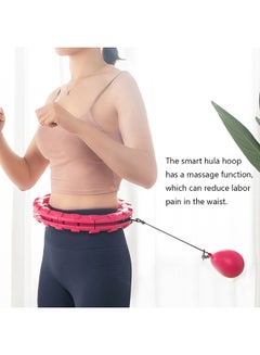 Generic Hoop Thin Waist Abdominal Exercise Loss Weights Intelligent Counting Sport Fitness Never Falling Hoop Massage Hoops 38.0x38.0x9.0cm  - Image 4