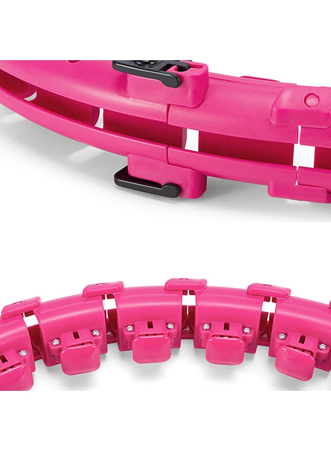 Generic Hoop Thin Waist Abdominal Exercise Loss Weights Intelligent Counting Sport Fitness Never Falling Hoop Massage Hoops 38.0x38.0x9.0cm  - Image 5